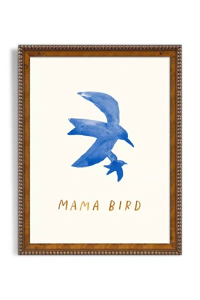 Artfully Walls Mama Bird Wall Art In Brown