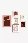 Artfully Walls Mocha Mood Gallery Wall Art