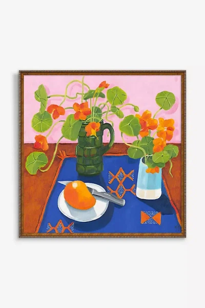 Artfully Walls Nasturtiums Are So Lovely Wall Art In Multi