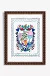Artfully Walls Ornaments In Blue Crest Wall Art