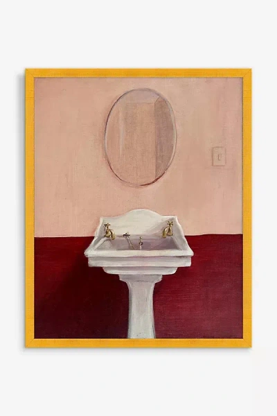 Artfully Walls Painted Plaster Basin Wall Art