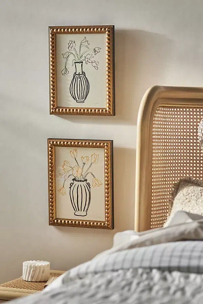 Artfully Walls Parrot Tulips In Brown