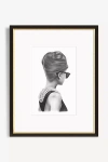 Artfully Walls Reverse Portrait, Audrey Hepburn Wall Art