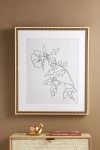 ARTFULLY WALLS ROSE OF SHARON FLOWER WALL ART