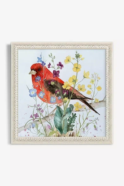 Artfully Walls Scarlet Tanager Wall Art