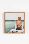 Artfully Walls Self Reflection Wall Art In Blue