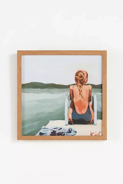 Artfully Walls Self Reflection Wall Art In Blue