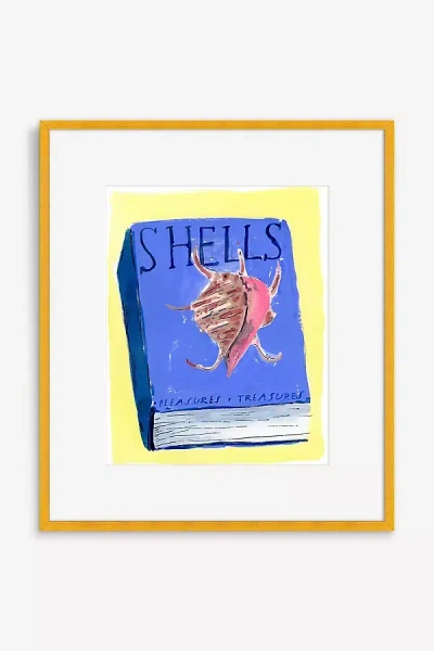 Artfully Walls Shells Book Wall Art In Multi