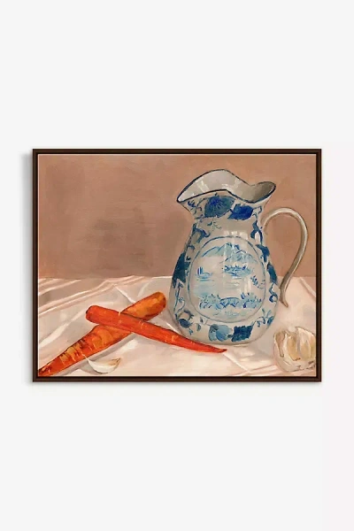 Artfully Walls Still Life With Pitcher And Carrots Wall Art