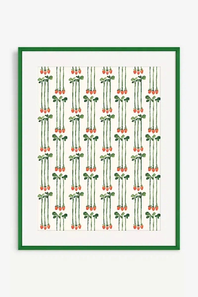 Artfully Walls Strawberry Stripe Wall Art