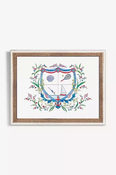 Artfully Walls Summer Heraldry Wall Art