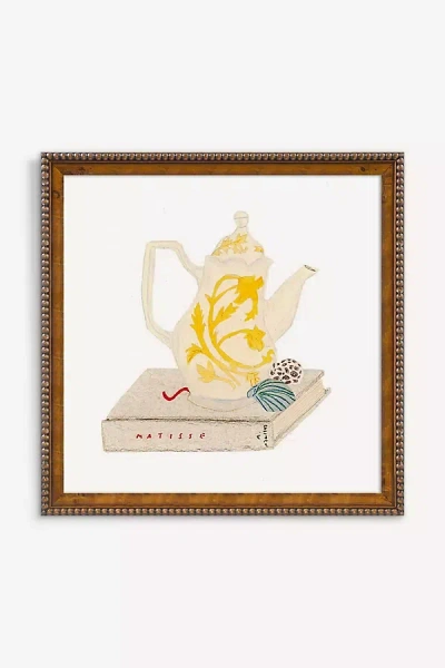 Artfully Walls Tea With Matisse Wall Art In Brown