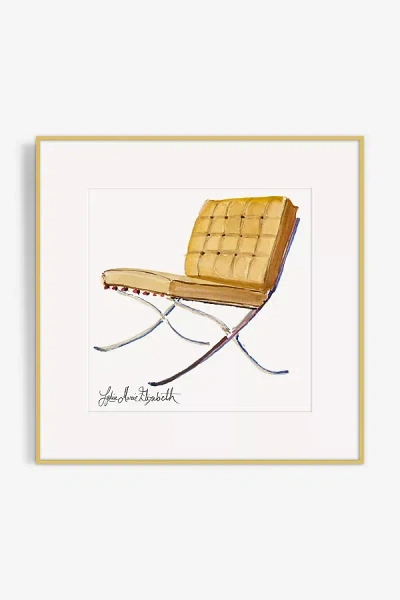 Artfully Walls The Barcelona Chair Wall Art In Neutral