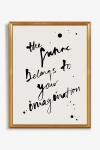 Artfully Walls The Future Belongs To Your Imagination Wall Art