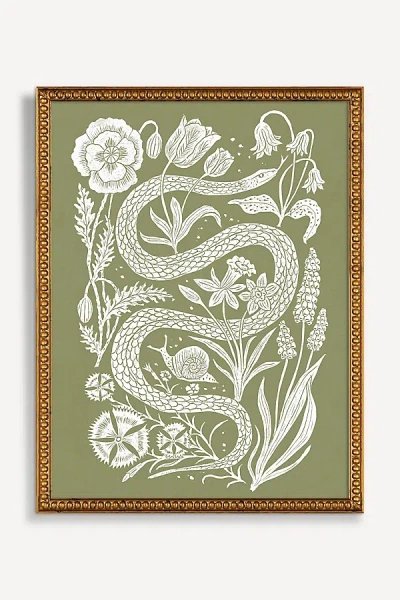 Artfully Walls The Snake And The Snail Wall Art