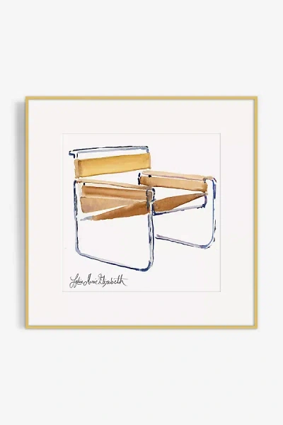 Artfully Walls The Wassily Chair Wall Art In Metallic