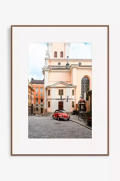 Artfully Walls Vintage Car In Brown