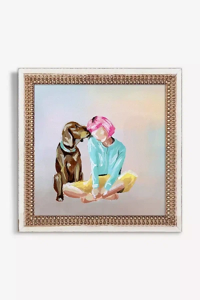 Artfully Walls Wet Nose Wall Art In Multi