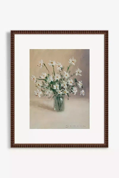 Artfully Walls White Daisies Wall Art