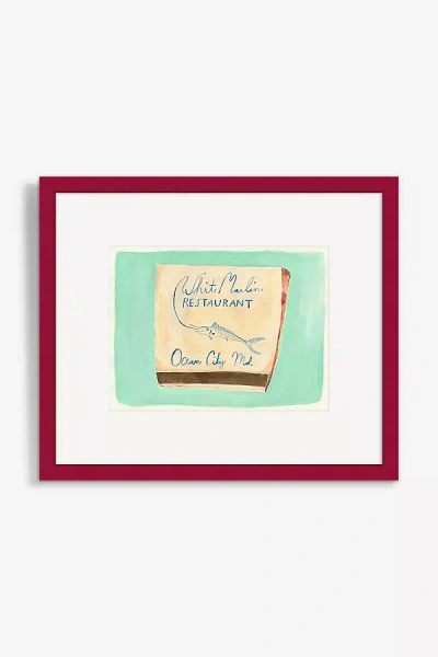 Artfully Walls White Marlin Restaurant Wall Art