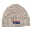 Arthur Beale Men's  Maritime Beanie - Light Welsh Grey In Grey