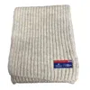 Arthur Beale Men's  Maritime Wool Scarf - Light Welsh Grey In Grey