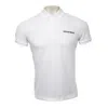 Arthur Beale Men's  Polo Shirt - White In White