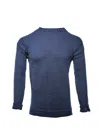 Arthur Beale Men's Blue  Guernsey Jumper In Blue