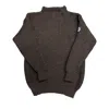 Arthur Beale Men's Brown  Erebus® Boat Neck Pullover - Black Welsh Mountain In Brown