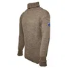 Arthur Beale Men's Neutrals / Grey  Oiled Wool Beerenberg Pullover - Natural Twist In Grey