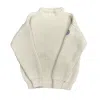 Arthur Beale Men's White  Erebus® Boat Neck Pullover - Ecru In White