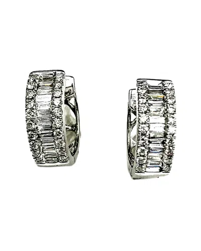 Arthur Marder Fine Jewelry 18k 0.55 Ct. Tw. Diamond Mini Hoops