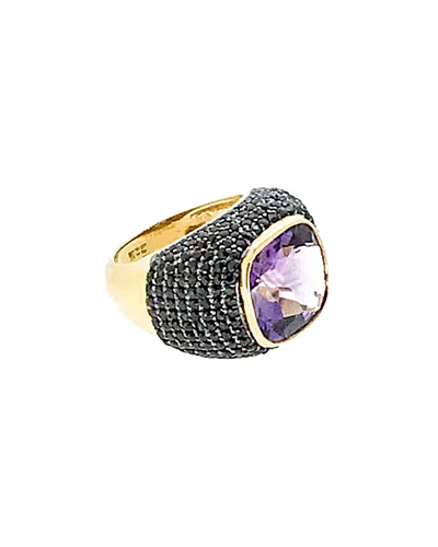 Arthur Marder Fine Jewelry 18k Gold Over Silver Gemstone Ring In Multi