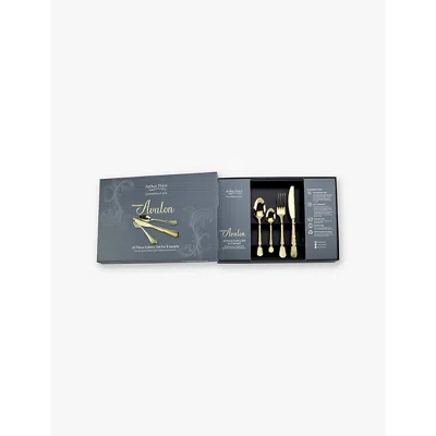 Arthur Price Champagne Avalon 32-piece Pvd-coated Stainless-steel Cutlery Set