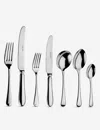 Arthur Price Georgian Stainless Steel Canteen Set Of 58 In Clear