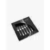 Arthur Price Georgian Set Of Six Stainless-steel Pastry Forks Stainless Steel In Multi