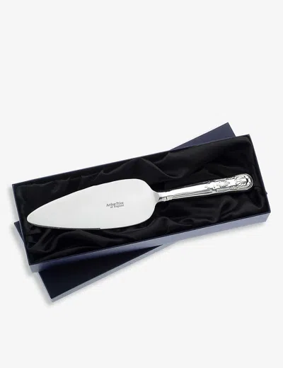 Arthur Price Kings Silver-plated Stainless-steel Pie Knife 25cm In Silver Plated