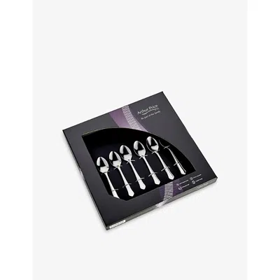 Arthur Price Stainless Steel Dubarry Stainless-steel 6-piece Coffee Spoon Set In Silver