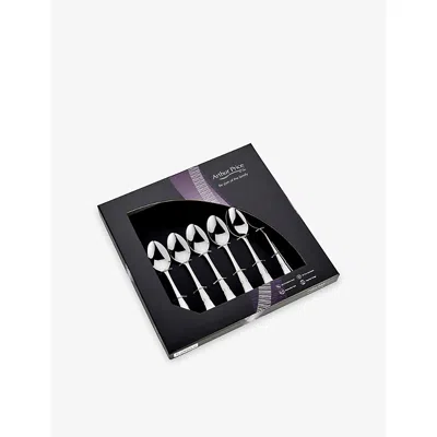 Arthur Price Stainless Steel Dubarry Stainless-steel 6-piece Tea Spoon Set In Silver