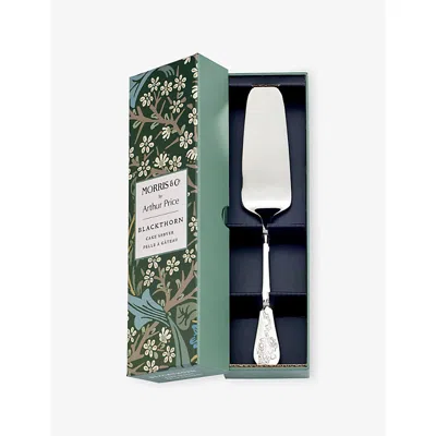 Arthur Price Morris & Co. Blackthorn Stainless-steel Cake Server In Silver