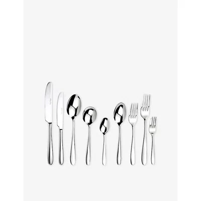 Arthur Price Stainless Steel Willow 76-piece Stainless-steel Cutlery Set In Silver