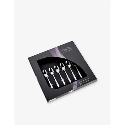 Arthur Price Willow 6-piece Stainless-steel Coffee Spoon Set Stainless Steel