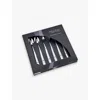 Arthur Price Stainless Steel Willow Stainless-steel Drink Spoons Set Of Six In Stainless Steel