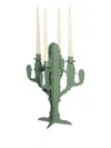 Arti & Mestieri Cactus Four-candle Holder (44cm X 33cm) In Green