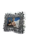 Arti & Mestieri Floral-motif Photo Frame (30cm X 34cm) In Black