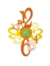 Arti & Mestieri Number-detail Wall Clock (60cm X 43cm)