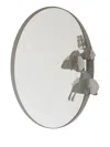 Arti & Mestieri Orchids Mirror In Gray