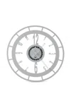 Arti & Mestieri Round-frame Wall Clock (50cm)