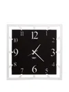 Arti & Mestieri Square-frame Wall Clock (40cm X 40cm) In Black