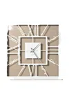 Arti & Mestieri Tauro Wall Clock In White